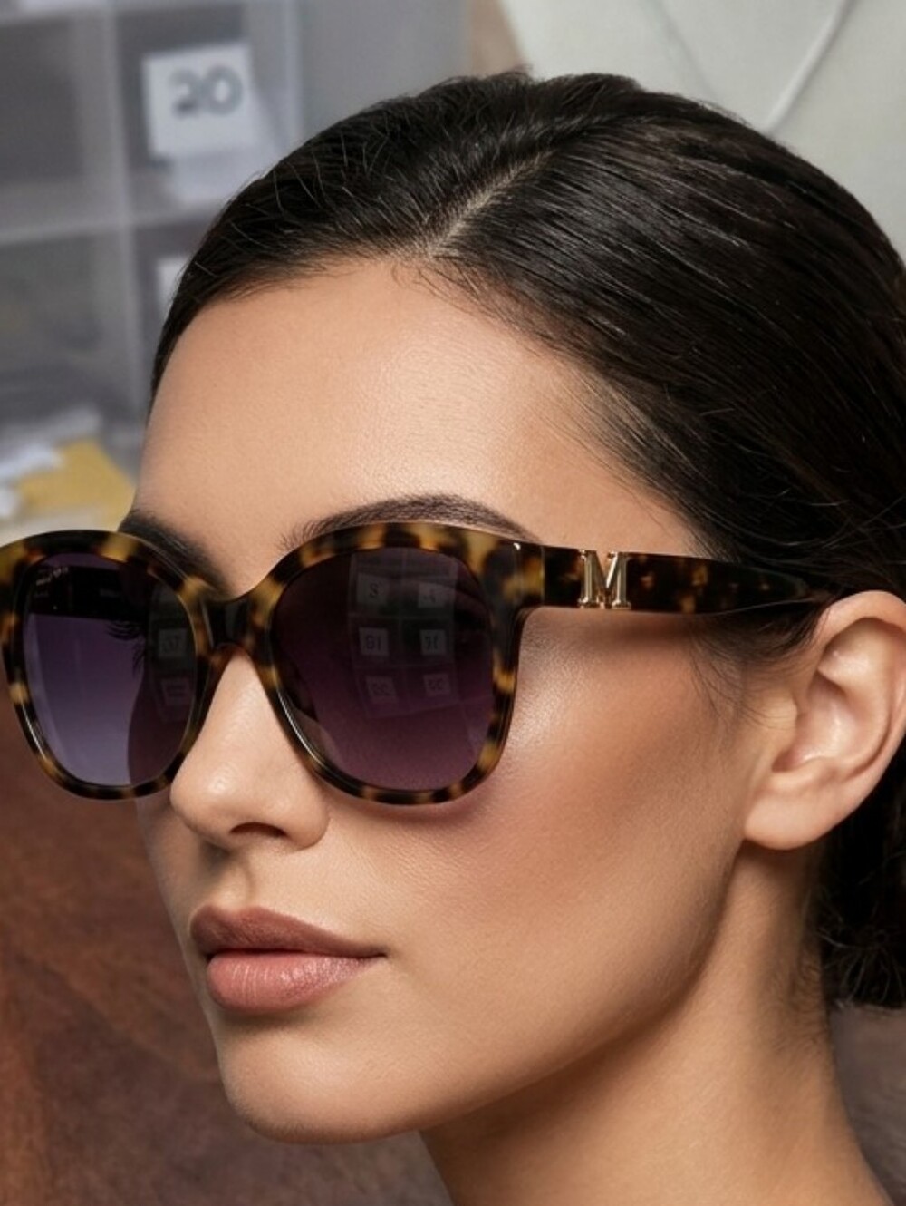 MaxMara Tortoise Shell Sunglasses